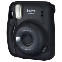 即納-96時間限定 instax mini 11 (チャコールグレイ)とケース