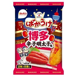 ヨドバシ Com 栗山米菓 限定 ご当地ばかうけ辛子明太子味 16枚 通販 全品無料配達