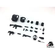 DH-E001B 1/12スケール可動フィギュア用装備セットB ゴースト [フィギュアアクセサリ]