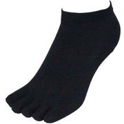 5本指ショートソックス 5F-SB BLACK M(25-27cm） [アウトドア ソックス]