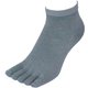 5本指ショートソックス 5F-SLG LIGHT GREY S(22-24cm） [アウトドア ソックス]