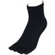 5本指ミドルソックス 5F-MB BLACK S(22-24cm） [アウトドア ソックス]