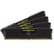 VENGEANCE LPX DDR4 UDIMM 64GB （16GBx4） DDR4-3200 （PC4-25600） CL16/1.35V XMP2.0 Black CMK64GX4M4E3200C16