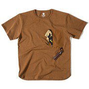 GEAR POCKET TEE GSC-27 MD.BROWN Sサイズ [アウトドア カットソー メンズ]