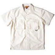 SUPPLEX CAMP SHIRT GSS-30 WHITE XLサイズ [アウトドア シャツ メンズ]