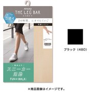 THE LEG BAR CARE+ デオドラント ストッキング 1足 L-LL 480 ブラック FP5051-LLL-480