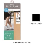 THE LEG BAR CARE+ デオドラント 着圧 ひざ下丈 ストッキング 1足 22～25cm 480 ブラック FS4091-2225-480