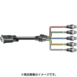 D-SUB15P（オス）-BNC（メス） 2m 5VDS02A-J1.5C