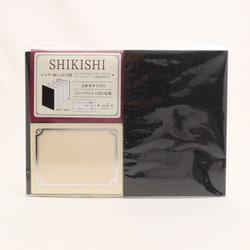レザー風 じゃばら色紙 シノアール LJS-001