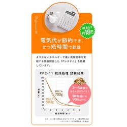 パリパリキュー　島産業　PPC-11-WH  ホワイト　生ごみ乾燥機　未使用 Amazon | パリパリキュー 生ゴミ処理機 家庭用 温風乾燥式 助成
