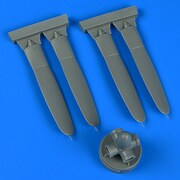 QIC32242 P-47 カーチスエレクトリックプロペラ トランぺッター用 [1/32スケール レジン製ディティールアップパーツ]