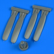 QIC32243 P-47 ハミルトンスタンダード プロペラ トランぺッター用 [1/32スケール レジン製ディティールアップパーツ]