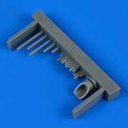 QIC48935 P-38F/G 銃身タイプB タミヤ用 [1/48スケール レジン製ディティールアップパーツ]