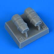 QIC72627 マッキ Mc.205 オイルクーラー イタレリ用 [1/72スケール レジン製ディティールアップパーツ]