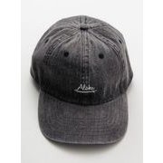 44LP9101 デニムアロハ キャップ BLACK