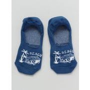 4JQP0102 ビーチバス ソックス NAVY