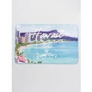 45QP0152 マリエフォト ドアマット HAWAII