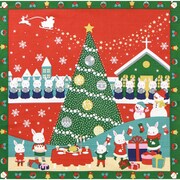 四季彩布小風呂敷 クリスマスナイト