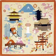 ぽちのお散歩 小風呂敷 京都