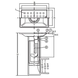 ヨドバシ.com - アウス DZL-STDK-PU 100x200x50x50 角目皿 通販【全品