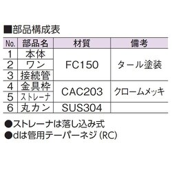 ヨドバシ.com - アウス D-5A 80 非防水用床排水トラップ 通販【全品