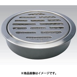 D-3VSSB-PU 100ステン排水目皿防虫アミ