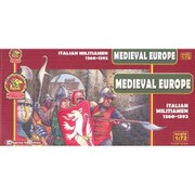 RU72011 イタリア民兵1260-1392年・16ポーズ24体 [1/72スケール プラモデル]