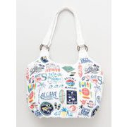 4IKP9113 ヴィンテージBAG WHITE [ハンドバッグ]