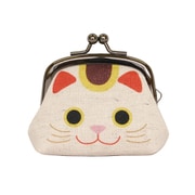 日本の縁起がま口 招き猫