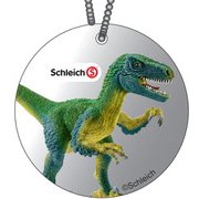 Schleich 反射チャーム ベロキラプトル [キャラクターグッズ]