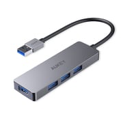 USBハブ Type-A Unity Slim serie CB-H36-GY