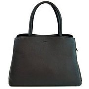 LUISA（ルイーザ） レザーシンプルハンドバッグ ブラック