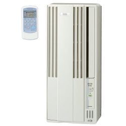コロナ ウインドエアコン CW-16A 4~7畳用 2021年製 家電 E020 CW-16A4(WS) 窓用エアコン 冷房専用タイプ (4-7畳) リモコン付き