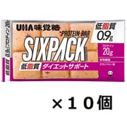 SIXPACKプロテインバー クランベリー味 40g×10個