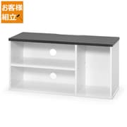 オープンテレビ台 シンプルタイプ ブラックオーク OTS-70B-BO