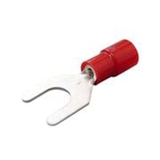 HC-TMEX-1.25Y-5-RED [銅線用環境配慮形絶縁被覆付圧着端子 Y形 10コ 電設配線部品接続端子]
