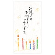筆文字のし袋 誕生日 ローソク 5849120