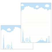 ミニミニレターセット 空色の便り MML-006
