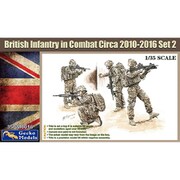 GEC35GM0016 現用英軍歩兵 戦闘中 2010～2016年頃 セット2 4体セット [1/35スケール プラモデル]