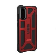 Galaxy S20 用 MONARCH Case クリムゾン UAG-RGLXS20-P-CR