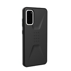 Galaxy S20 用 CIVILIAN Case ブラック UAG-RGLXS20C-BK