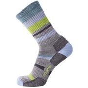 MIXEDSTRIPE LIGHT CREW P63566 STONE Lサイズ(27-29.5cm) [アウトドア ソックス]