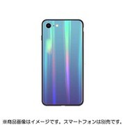 YHDKRC19D-BU [iPhone SE（第2世代） 4.7インチ用 レインボーカラーケース BU]