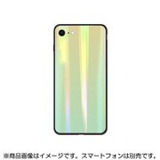 YHDKRC19D-GR [iPhone SE（第2世代） 4.7インチ用 レインボーカラーケース グリーン]