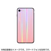 YHDKRC19D-PK [iPhone SE（第2世代） 4.7インチ用 レインボーカラーケース ピンク]
