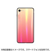 YHDKRC19D-RD [iPhone SE（第2世代） 4.7インチ用 レインボーカラーケース レッド]