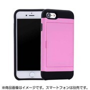 YHDSCC19D-PK [iPhone SE（第2世代） 4.7インチ用 スライドカードケース ピンク]