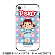 ghp7165-bk-i-ipse2 [iPhone SE（第2世代） 4.7インチ用 ガラスハイブリッドケース 不二家 I おでかけペコちゃん]