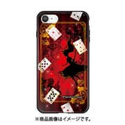 ghp7053-bk-a-ipse2 [iPhone SE（第2世代）/8/7 4.7インチ用 ガラスハイブリッドケース 幻想デザイン A 幻想アリスレッド]