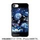 ghp7053-bk-v-ipse2 [iPhone SE（第2世代）/8/7 4.7インチ用 ガラスハイブリッドケース 幻想デザイン V クリスタルロータスと蝶]